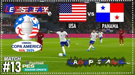 Panama vs United States: CONMEBOL Copa America .